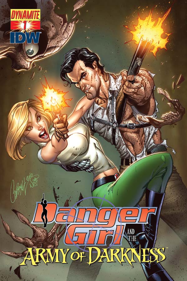 Danger Girl and the Army of Darkness 1A