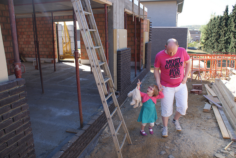 Bouw eerste plafond 3